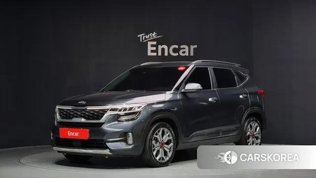 Kia Seltos 2020 Серый из Кореи