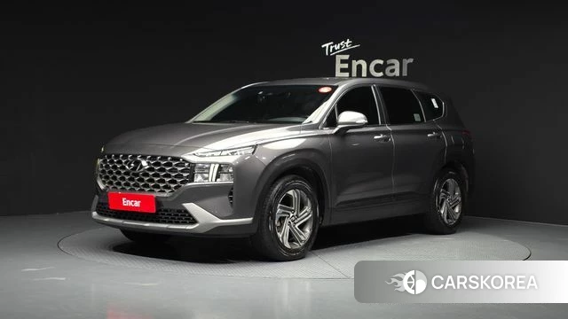 Hyundai The New Santa Fe 2022 Серый из Кореи