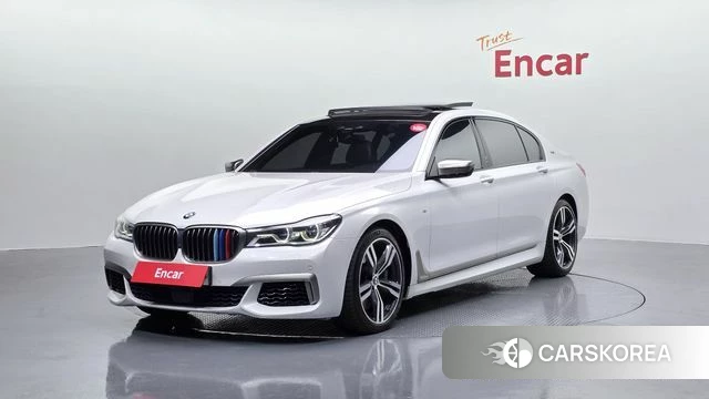 BMW 7 Series (G11) 2018 Белый из Кореи