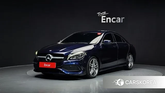 Mercedes-Benz CLA-Class C117 2018 Синий из Кореи