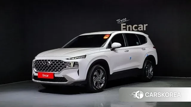 Hyundai The New Santa Fe 2021 Белый из Кореи