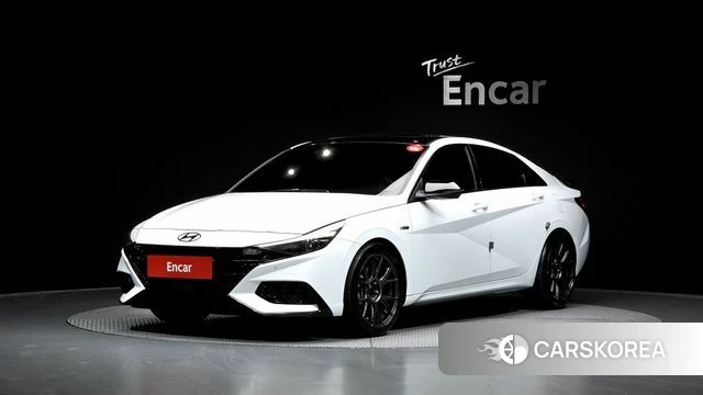 Hyundai Avante (CN7) 2020 Белый из Кореи