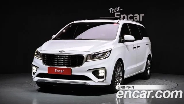 Kia The New Carnival 2018 Белый из Кореи
