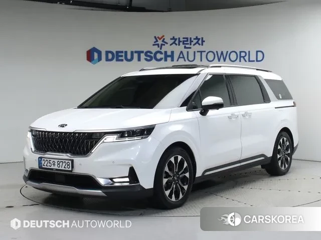 Kia Carnival 4th generation 2020 Белый из Кореи