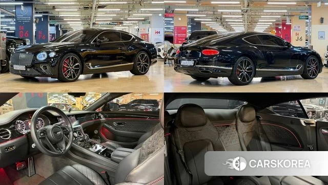 Bentley Continental GT 3rd Generation 2019 Черный из Кореи