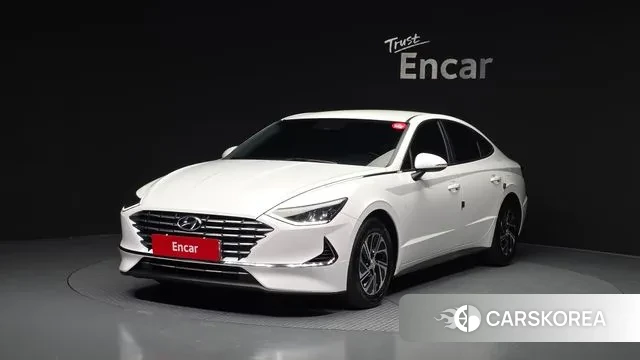 Hyundai Sonata Hybrid (DN8) 2021 Белый из Кореи