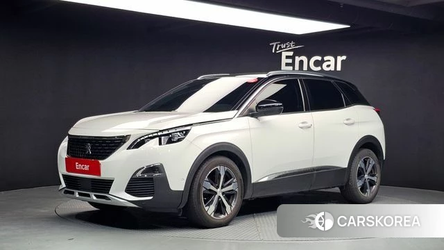 Peugeot 3008 second generation 2019 Белый из Кореи