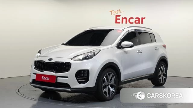 Kia Sportage 4th Generation 2018 Белый из Кореи