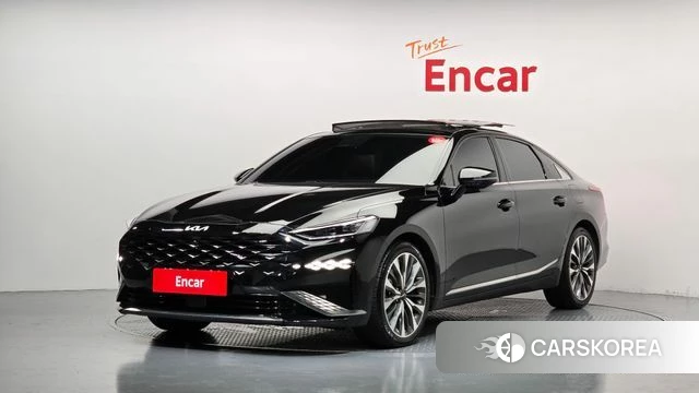 Kia K8 2021 Черный из Кореи