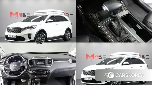 Kia The New Sorento 2019 Белый из Кореи
