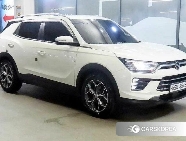 Ssangyong Beautiful Korando 2019 Белый из Кореи