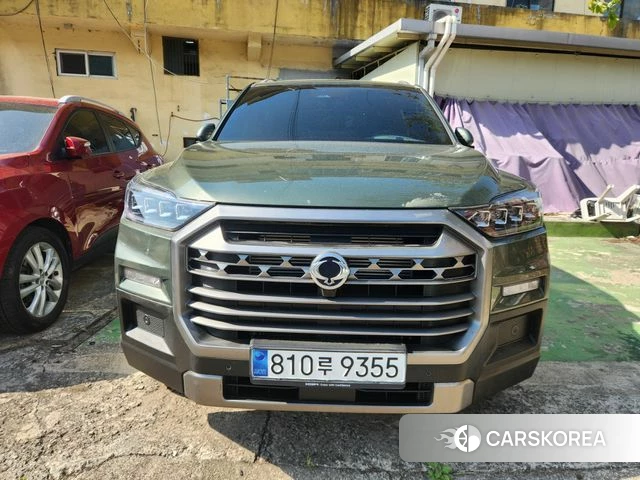 Ssangyong The New Rexton Sport 2024 Светло-зеленый из Кореи