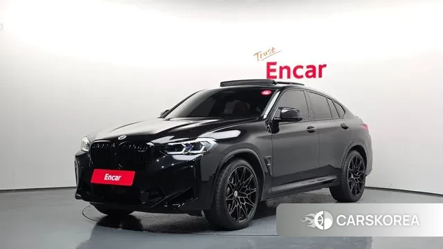 BMW X4M (G02) 2023 Черный из Кореи