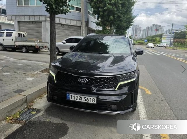 Kia Sorento 4th Generation 2021 Черный из Кореи
