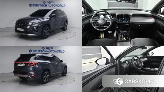 Hyundai Tucson (NX4) 2022 Серый из Кореи