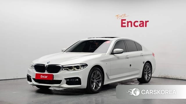 BMW 5 Series (G30) 2018 Белый из Кореи