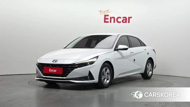 Hyundai Avante (CN7) 2020 Белый из Кореи