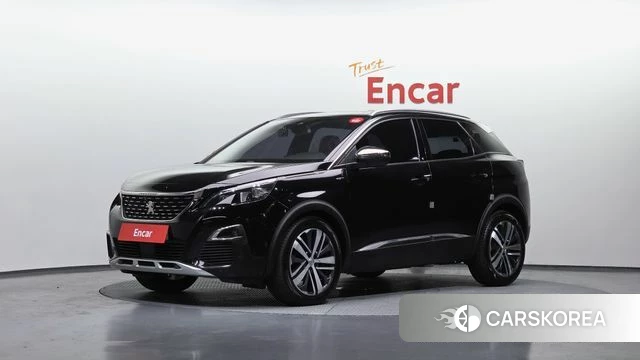 Peugeot 3008 second generation 2018 Черный из Кореи