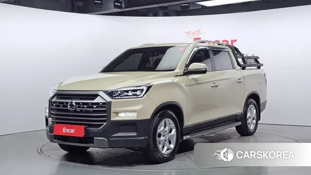 Ssangyong The New Rexton Sport 2023 Жемчужный цвет из Кореи