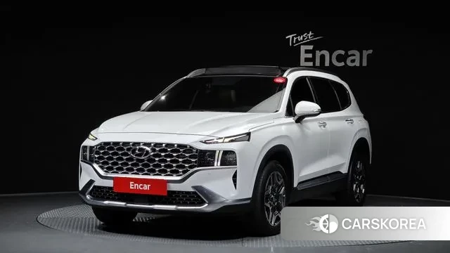 Hyundai The New Santa Fe 2021 Белый из Кореи