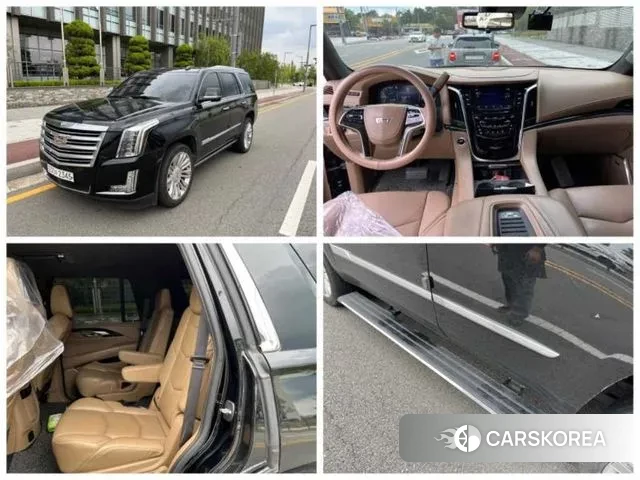 Cadillac Escalade 2019 Черный из Кореи