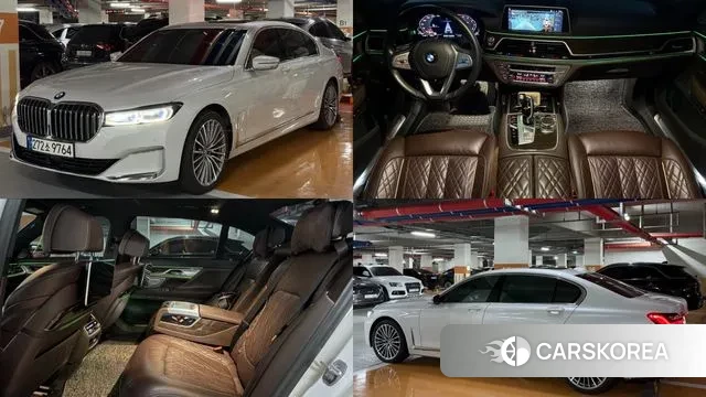 BMW 7 Series (G11) 2020 Белый из Кореи