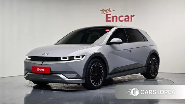 Hyundai Ionic 5 2022 Серебристо-серый из Кореи