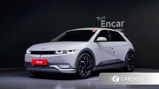 Hyundai Ionic 5 2022 Серебристо-серый из Кореи