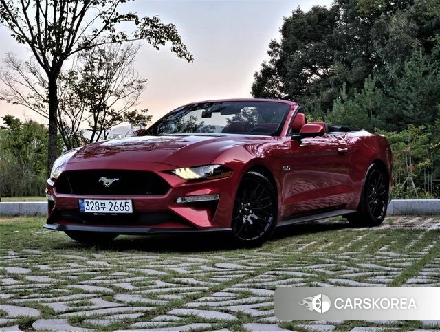 Ford Mustang 2023 Красный из Кореи