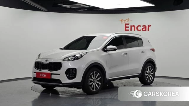 Kia Sportage 4th Generation 2018 Белый из Кореи