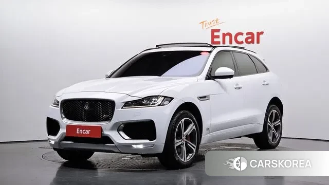 Jaguar F-PACE 2019 Белый из Кореи