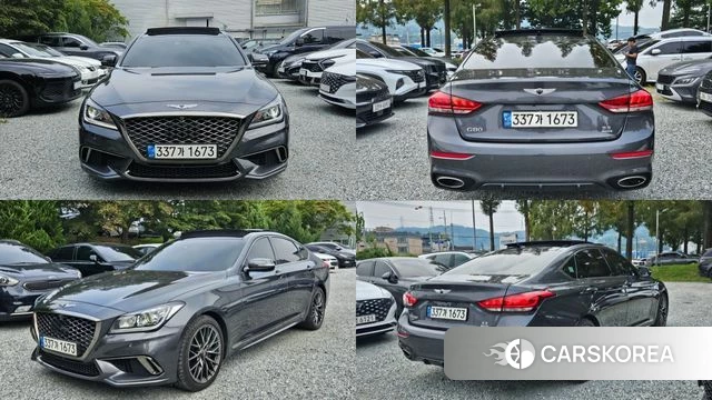 Genesis G80 2018 Серый из Кореи