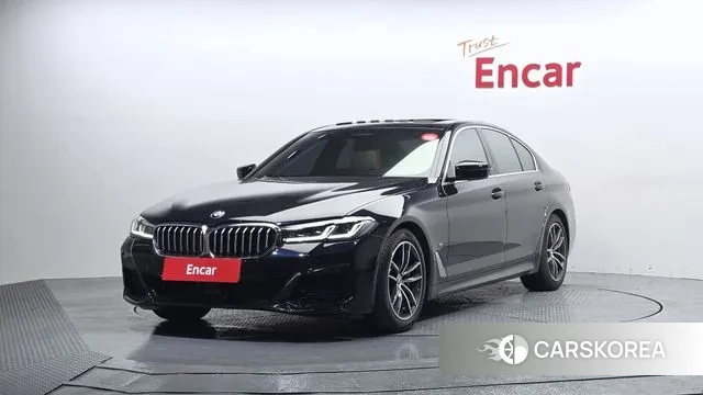 BMW 5 Series (G30) 2020 Синий из Кореи