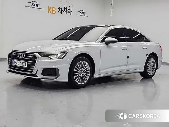 Audi A6 (C8) 2021 Белый из Кореи