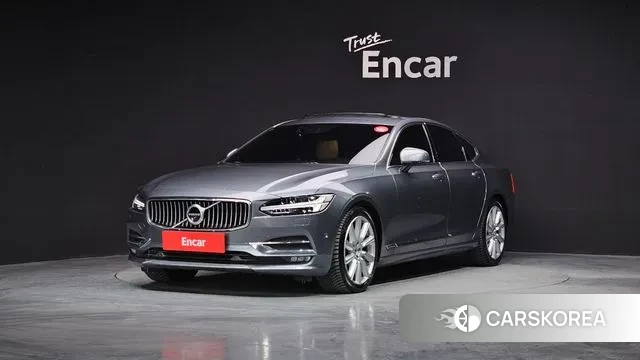 Volvo S90 2018 Серый из Кореи