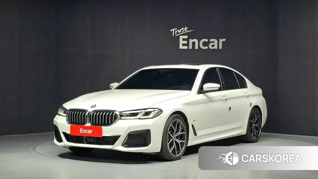 BMW 5 Series (G30) 2023 Белый из Кореи