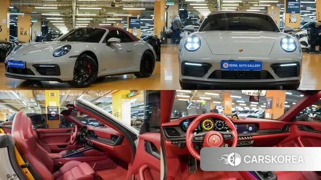 Porsche 911(992) 2024 Серебристо-серый из Кореи
