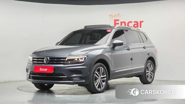 Volkswagen Tiguan Allspace 2020 Серый из Кореи