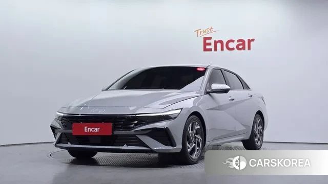Hyundai The New Avante (CN7) 2023 Серебристо-серый из Кореи