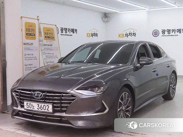 Hyundai Sonata (DN8) 2019 Серый из Кореи