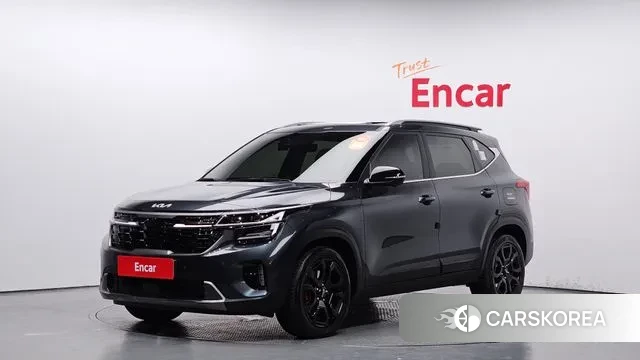Kia The New Seltos 2023 Серый из Кореи