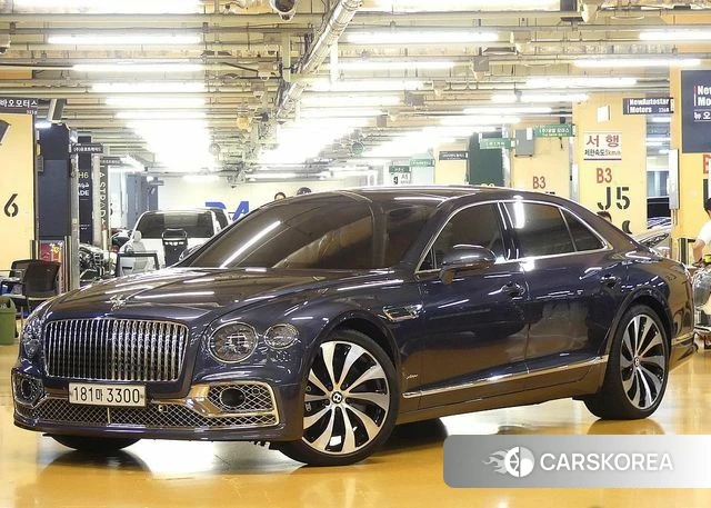 Bentley Flying Spur 3rd Generation 2023 Синий из Кореи