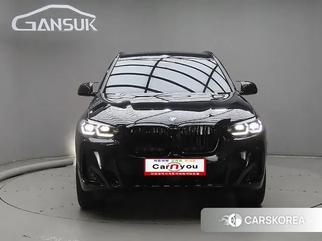 BMW iX3 2022 Синий из Кореи
