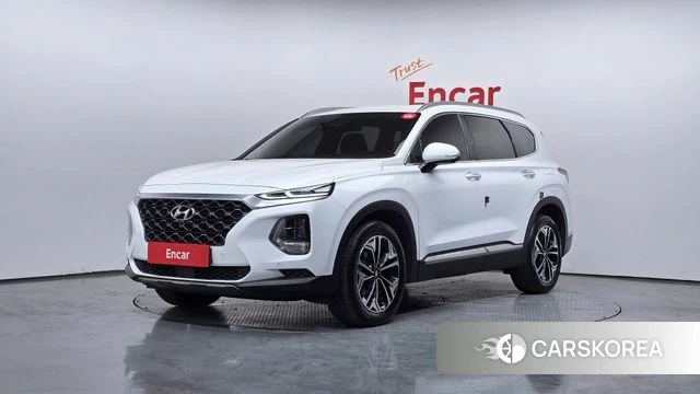 Hyundai Santa Fe TM 2019 Белый из Кореи