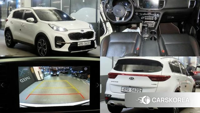 Kia Sportage The Bold 2018 Белый из Кореи