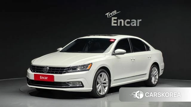 Volkswagen The New Passat 2018 Белый из Кореи