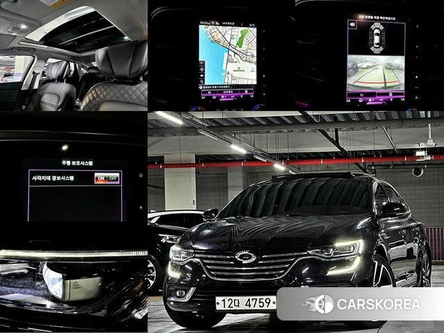Renault Korea (Samsung) SM6 2018 Черный из Кореи