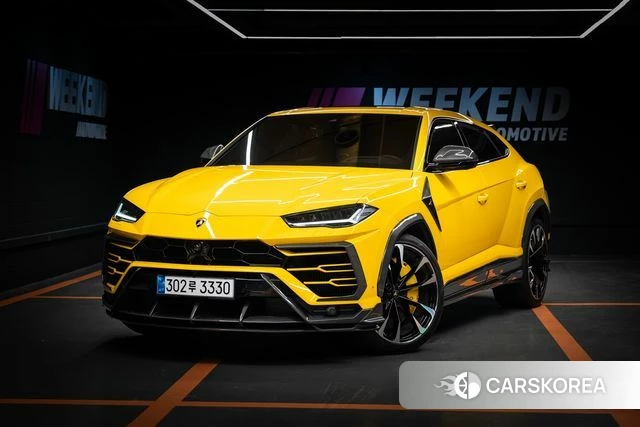 Lamborghini Urus 2019 Желтый из Кореи
