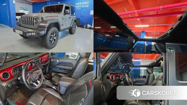 Jeep Wrangler (JL) 2022 Светло-зеленый из Кореи
