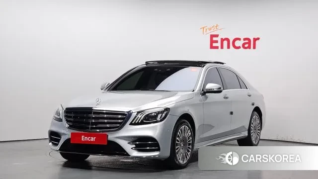 Mercedes-Benz S-Class W222 2018 Серебряный из Кореи